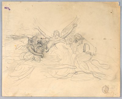 Uctívání andělů od Francis Augustus Lathrop