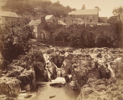 V Pont y pair, Bettws-y-Coed, Severní Wales, 1856. od Francis Bedford
