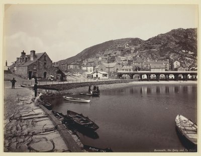 Barmouth, Quay a Ty Gwyn od Francis Bedford