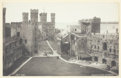 Carnarvon Castle and Straights od Francis Bedford