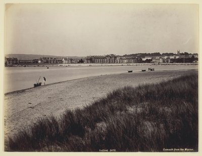 Exmouth z Warrenů od Francis Bedford