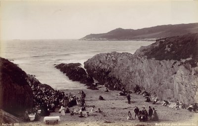 Morte Point z Barricane Bay, 70. léta 19. století. od Francis Bedford