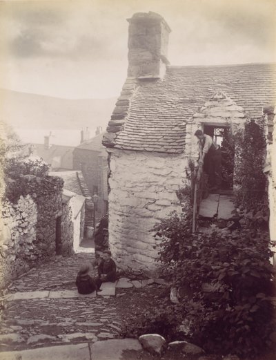 Starý Barmouth, 70. léta 19. století. od Francis Bedford