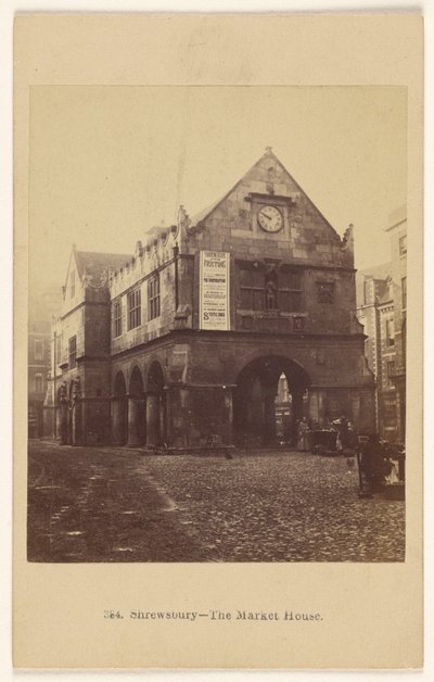 Shrewsbury - The Market House. od Francis Bedford
