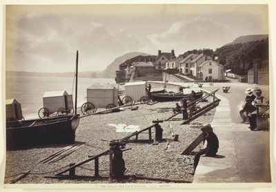 Sidmouth, západně od Esplanade od Francis Bedford