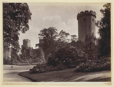 Hrad Warwick, z vnějšího dvora, 186094. od Francis Bedford