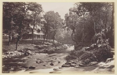 Watersmeet, The Cottage and Streams, 186094. od Francis Bedford
