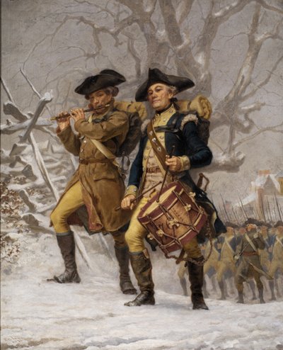 The Continentals, 1875. od Francis Blackwell Mayer