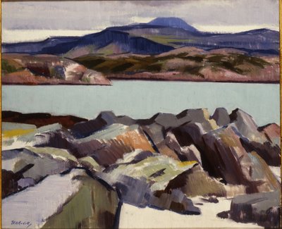 Ben More, shora Port Beag na Sligeanach (olej na plátně) od Francis Campbell Boileau Cadell