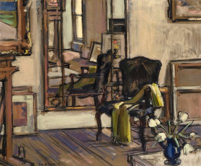 Interiér, Regent Terrace, Edinburgh, 1932-33 od Francis Campbell Boileau Cadell
