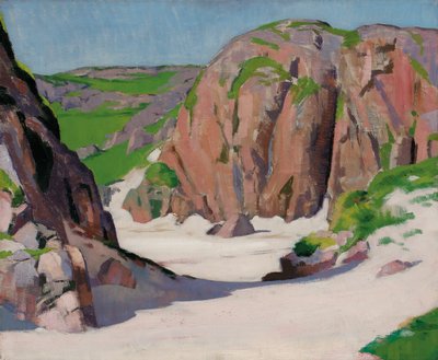 Port Bhan, Iona, kolem roku 1922 (olej na plátně) od Francis Campbell Boileau Cadell