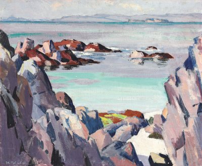 Staffa a Rhum z Iony od Francis Campbell Boileau Cadell