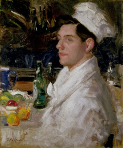 Šéfkuchař od Francis Campbell Boileau Cadell