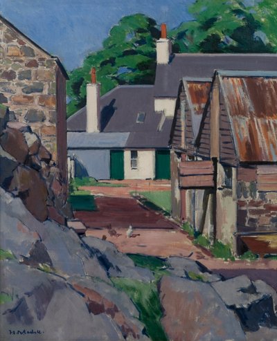 Farma, Isle of Mull od Francis Campbell Boileau Cadell