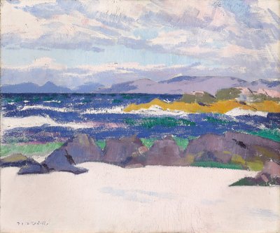 Pobřeží, Iona od Francis Campbell Boileau Cadell