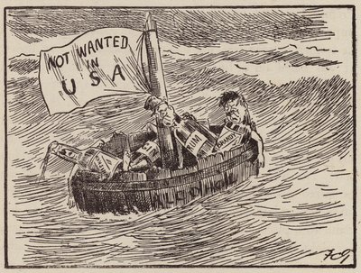 Prohibice ve Spojených státech (litografie) od Francis Carruthers Gould