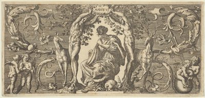 Sluch Sluch, od Five Senses Five Senses, ca. 1655 od Francis Cleyn