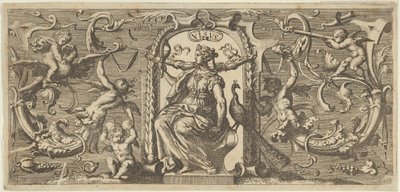 Sight Visus, od Five Senses Five Senses, ca. 1655 od Francis Cleyn