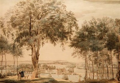 Purley Hall, Berks od Francis Cotes