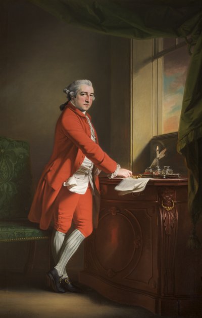 Sir Peter Byrne Leicester, 4. Baronet, 1769 od Francis Cotes