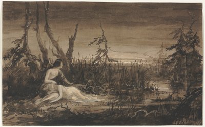 Postavy v krajině. od Francis Danby
