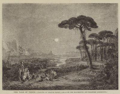Údolí Tempe od Francis Danby