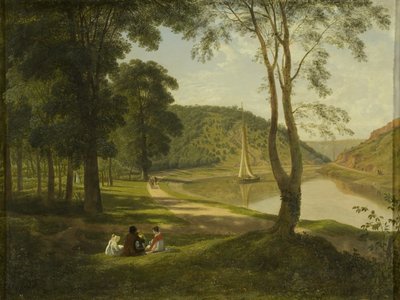 Pohled na Avon Gorge od Francis Danby