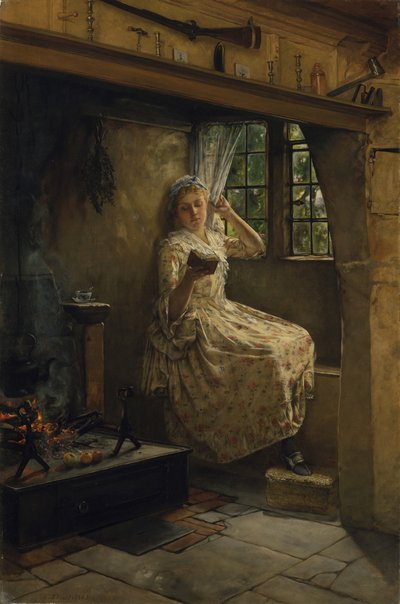 A Cosey Corner, 1884. od Francis Davis Millet