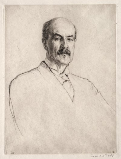 Profesor Oliver Elton od Francis Dodd
