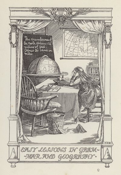 Další kniha veršů pro děti: (litografie): Snadné lekce gramatiky a zeměpisu (litografie) od Francis Donkin Bedford