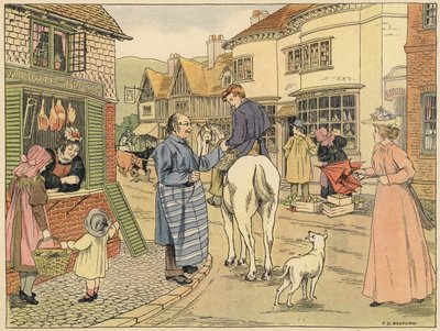 Bedfordova kniha obchodů: (barevná litografie) od Francis Donkin Bedford