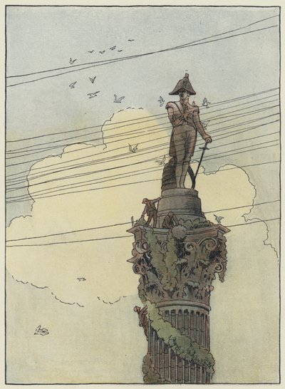 Londýn: (barevná litografie) od Francis Donkin Bedford