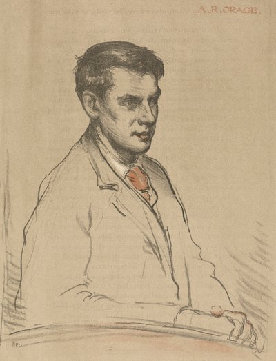 A.R. Orage od Francis Ernest Jackson