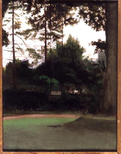 A Corner of the Garden, cca 1890 (olej na plátně) od Francis Foster