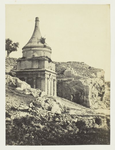 Abšalomova hrobka, Jeruzalém od Francis Frith