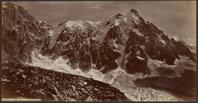 Aiguille du Midi: Mount Blanc od Francis Frith