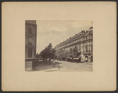 Boulevard des Capucines, roh Rue Louis le Grand, Paříž od Francis Frith