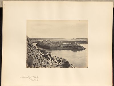 Ostrov Philae, R. Nil od Francis Frith