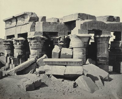 Kom Ombo, c. 1858. od Francis Frith