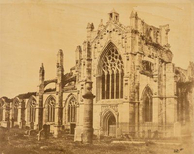 Opatství Melrose od Francis Frith