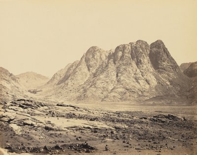 Hora Choréb, Sinaj od Francis Frith