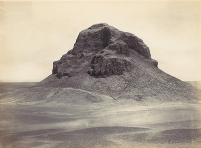 Pyramida v Dahshûr, ca. 1857. od Francis Frith