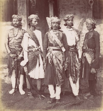 Rajputs, 70. léta 19. století. od Francis Frith