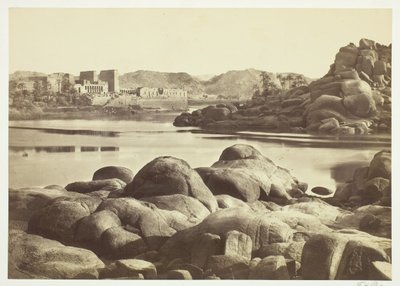The Approach to Philae, c. 1857. od Francis Frith