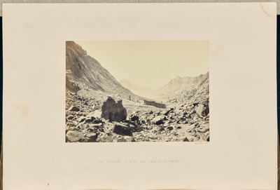 Sinajský klášter a planina Er-Raha od Francis Frith