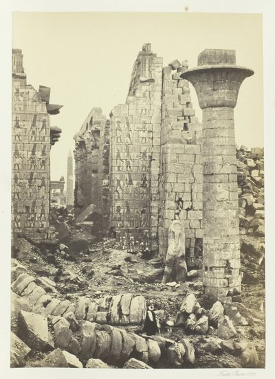 Soud Shishak, 1857. od Francis Frith