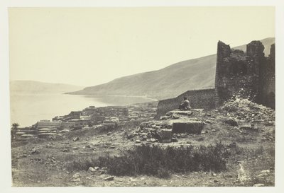 Město a Tiberiadské jezero ze severu od Francis Frith