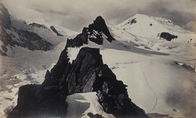 Pohled z Mont Blancu od Francis Frith