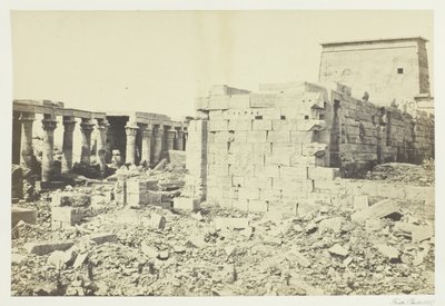Pohled na ostrov Philæ, 1857. od Francis Frith