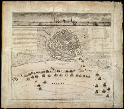 Bitva u Kodaně, 2. dubna 1801 od Francis Gibson